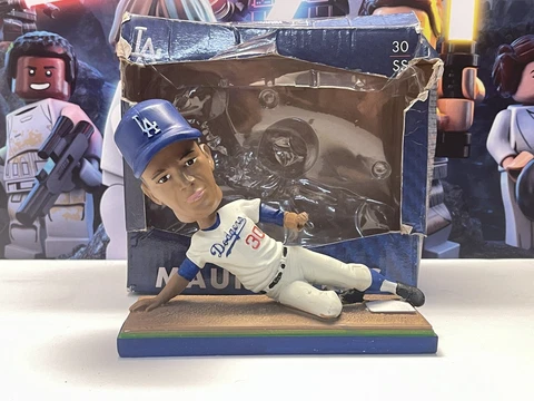 Brooklyn Dodgers Maury Wills Bobblehead 2015 Shortstop 30 New Balance SGA LA Cover