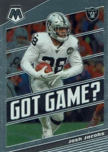 Panini NFL Mosaic 2020 Got Game? No. GG15 Josh Jacobs - Bild 1 von 1