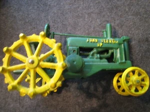 ERTL CAST IRON - JOHN DEERE OP TRACTOR (ek89) - Bild 1 von 2