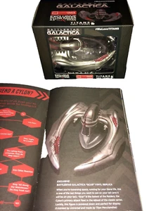 BATTLESTAR GALACTICA Titans Cylon Raider Figure NEW 4.5" Vinyl Loot Crate Toy - Picture 1 of 11