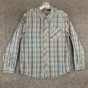 Tony Hawk Mens Large Long Sleeve Button Casual Shirt - Picture 1 of 12
