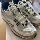 2018 Nike Airmax 98 trainers in white and gold, UK size 6