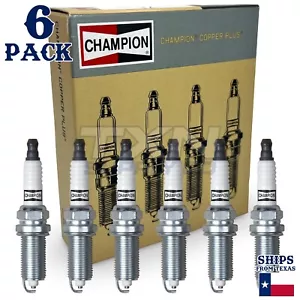 8 Pack Champion Copper Plus Spark Plugs for 2008-2012 Nissan Pathfinder 5.6L V8 - Picture 1 of 4