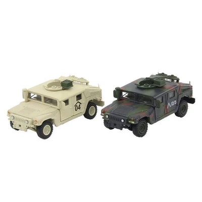 2pcs Panzerkampf 1/72 US Army Humvee Multipurpose Armored Vehicle M1114 Model - Image 1 of 4