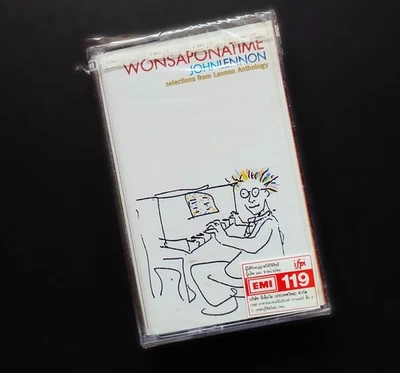 John Lennon - Wonsaponatime  1998 Thailand Sealed Cassette Tape (Capitol Record) - Image 1 of 4