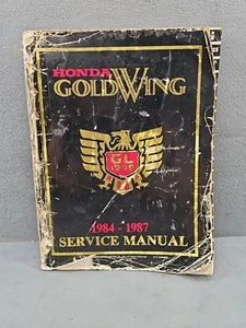 1984-1987 HONDA GOLDWING MOTORCYCLE OEM FACTORY SERVICE MANUAL - Picture 1 of 4