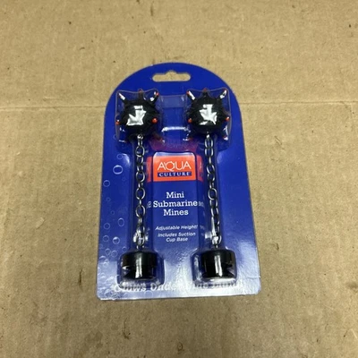 Mini minas submarinas Aqua Culture brilla bajo luz azul nuevo sin abrir envío gratuito Foto 1 de 4