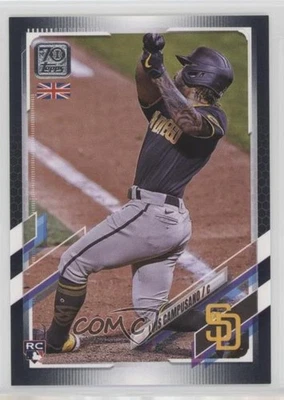 2021 Topps UK Edition Black /125 Luis Campusano #48 Rookie RC - Image 1 of 2