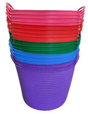 Red Gorilla 38Ltr Flexible Tub Assorted Colours - image 1 of 4