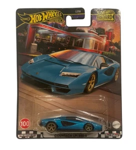 Hot Wheels Boulevard Lamborghini Countach LPI 800-4 Premium Blu #100 Diecast ✅ - Foto 1 di 4