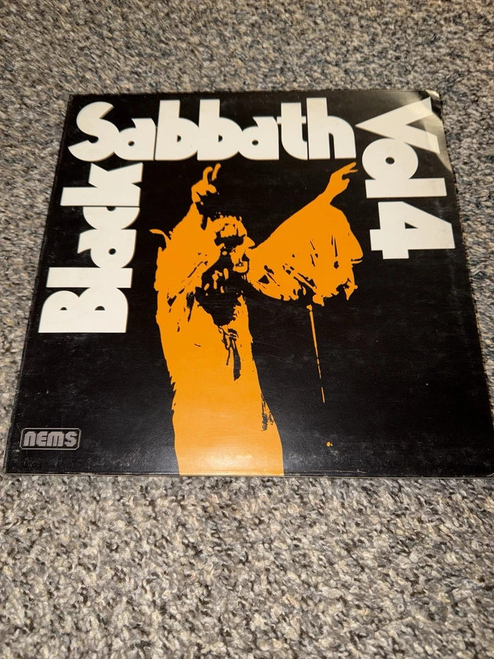 BLACK SABBATH - VOL. 4 1976 NEMS – NEL 6005 Holland Press Import Rare - Ozzy Foto 1 de 4