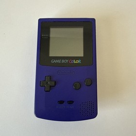 Nintendo Gameboy Color Purple System Console Tested & works! Free Shipping