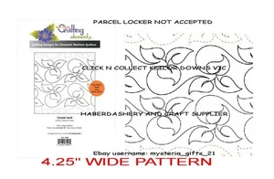 QUILTING DESIGN MACHINE 4 PAPER TEAR AWAY*BLOCK PATTERN*LOOSE LEAF*1008 - Picture 1 of 4