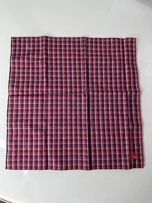 PAÑUELO HOMBRE BROOKS BROTHERS ARTE A RAYAS VINTAGE ALGODÓN PAÑUELO DE BOLSILLO 13" Foto 1 de 4