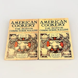American Cookery 1916 2 Issues January & April Magazines Cooking Recipes Ads - Picture 1 of 8