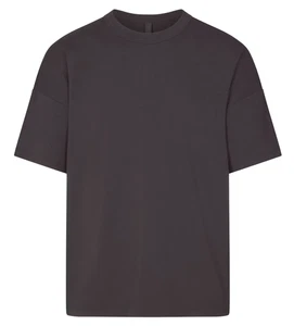 Skims Men’s Jersey Lounge Relaxed T-Shirt, Ash, XL - Picture 1 of 4