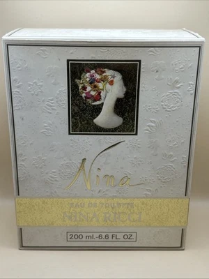 NINA RICCI - Nina Eau de Toilette splash 200 ml Vintage RARE - Immagine 1 di 4