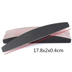 1PC Professional Acrylic Nail File 100/180 Grit Sandpaper Sanding Files η - Picture 1 of 8
