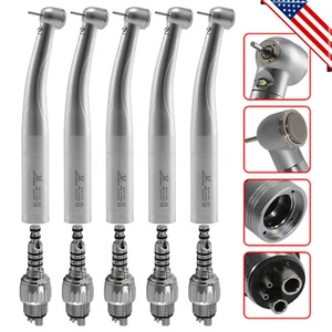 1-5* Yabangbang Dental LED E-generator Fiber Optic Handpiece/4Hole Quick Coupler - Picture 1 of 46