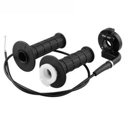 Juego de cables de aluminio para empuñaduras de acelerador de giro de 7/8 pulgadas para motocicleta- Foto 1 de 4