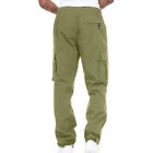 For Men Jogger Multi Pockets Cargo Pants Fashion Outdoor Sports High Waist