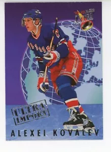 1992 Ultra ##10 Alexei Kovalev New York Rangers Ultra Imports EX-NM - Picture 1 of 2