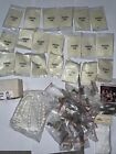 LOT OF DOLL MAKING AND DOLL REPAIRING PARTS (LOT OF 47 PARTS AND 12 STANDS)