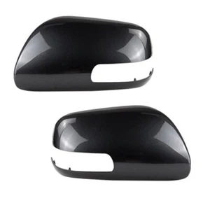 For Scion Tc 2011-2016 2x Gloss Black Rplacement Side Mirror Cover Cap Trim Set - Picture 1 of 8