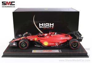 BBR 1:18 Ferrari F1-75 #16 Charles Leclerc Bahrain Winner 1st Win F1 2022 Gift - Picture 1 of 11