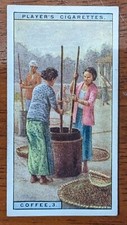 1928 Players Cigarettes Products of the world #15 Coffee 3 Java