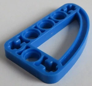LEGO - Liftarm 3 x 5 L-Form mit Viertel Elipse, dünn, blau # 32250 - Bild 1 von 1
