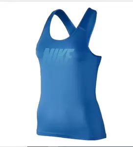 NIKE PRO COOL GRAPHIC WOMEN'S TRAINING TANK Lt Photo Blue/Omega Blue XL - Picture 1 of 5