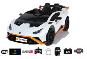 Elektro Kinderauto "Lamborghini Huracan STO Drift" - lizenziert - 24V Akku, 2 Mo - Bild 1 von 3