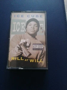 Ice Cube Kill At Will 1990 Classic Hip Hop Rap Old School cassette tape - Picture 1 of 1