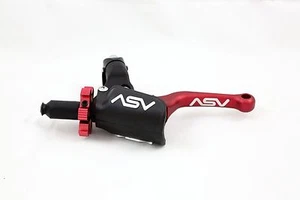 ASV C6 Pro Clutch Lever Red Short Yamaha YZ80 85 01-17 YZ125 YZ250 YZ426F 01-07 - Picture 1 of 2