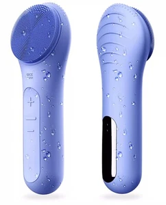 Sonic Rechargeable Exfoliating Waterproof Facial Cleansing Brush for Men & Women - Picture 1 of 6