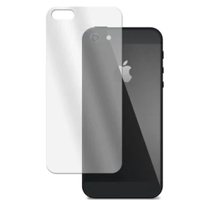 Rückseite Panzerfolie für iPhone 5 / 5s / SE Schutzglas Hinten Echt Glas 9H Klar - Bild 1 von 6