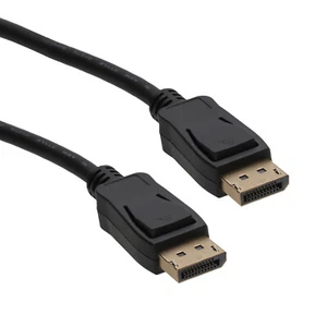 Displayport 1.4 Kabel High-Speed 8K60Hz 4K120Hz Dynamisch HDR Gold Stecker 2m - Bild 1 von 6