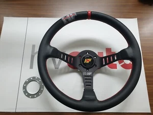 HF Sports Steering Wheel Leather Lancia Delta Integral & Evo 13 25/32in/3 - Picture 1 of 11