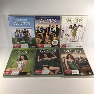 Weeds Seasons 1-6 DVD Bundle Comedy Drama Mary Louise Parker Region 4 PAL - Picture 1 of 21