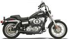 Bassani Xhaust Road Rage Megaphone Exhaust System Black Harley Davidson Dyna