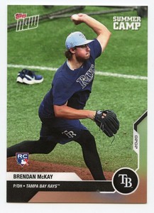 2020 Topps Now Road to Opening Day Summer Camp #OD464 Brendan McKay - NM