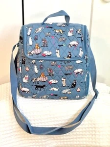 Vera Bradley Insulated Lunch Crossbody Bag in Cats Meow - Picture 1 of 7