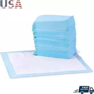 5-Layer Dog Pee Pads Leak-Proof Quick-Dry Potty Training Absorbent 100 Count New - Picture 1 of 6