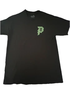 NARUTO Shippuden x Primitive T-Shirt Kakashi Black Anime Collab Tee Medium - Picture 1 of 7