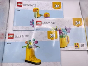 Lego Instructions Creator Flowers in Watering Can  31149 (3 books) - Picture 1 of 1