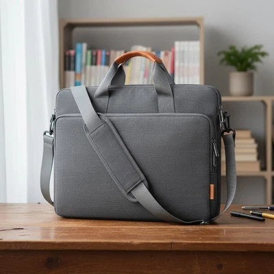 Bolsa durável resistente à água para laptop para dispositivos de 15 a 16 polegadas, elegante e funcional - Imagem 1 de 4