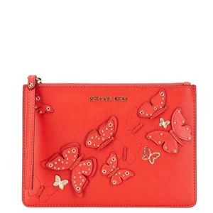 Michael Kors Butterfly motif Clutch bag business bag Women 【Used】 - Picture 1 of 10
