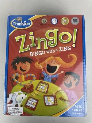 Zingo Board Game Bingo With A Zing Stem Kid Family Think Fun Bingo Preschool New - Image 1 of 4