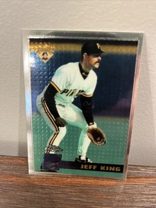1996 Topps Chrome JEFF KING #32 🔥 Pittsburgh Pirates - Picture 1 of 3